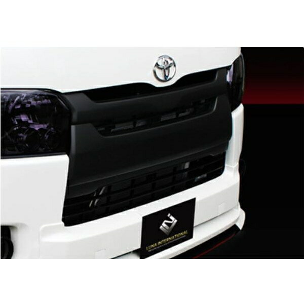 Front Grill - フェガーリ　フロントグリルカバー塗装済み　上下セット　200系ハイエース4型
