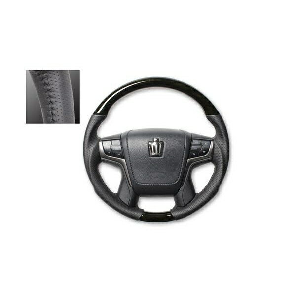 コンビニ受取対応商品 ｒｅａｌ レアル オリジナルシリーズ 天然本木目本牛革ブラックウッドステアリング 210系クラウンアスリート ロイヤル マジェスタ 国内最安値 darshamdavad Org