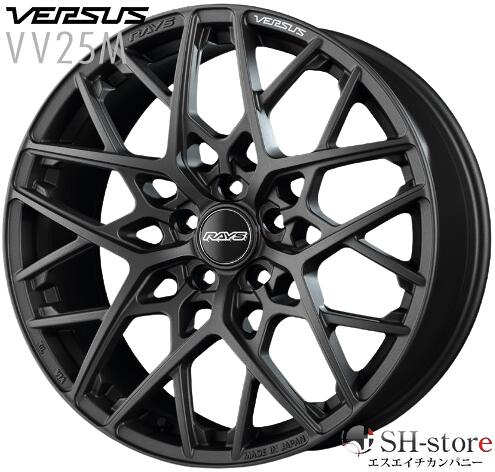 樂天商城 - 40系アルファード・ヴェルファイア 20インチタイヤホイールセット レイズ(RAYS) ベルサス VV25M マットスーパーダークガンメタ 245/45R20(タイヤ銘柄選べます) AGH40W/AGH45W/AAHH40W