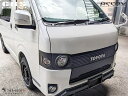 エセックス(ESSEX/CRS) フラットボンネット 未塗装 FRP製 200系ハイエース 標準ボディ用