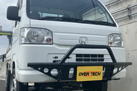 オーバーテック(OVERTECH)ブッシュガードバー【エブリィDA17V/DA17W】専用補助灯取付穴times;4