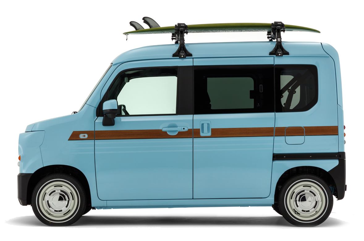 DAMD(ダムド)　N-VAN　ウッドストライプ　【ナチュラル】　N-VAN　JJ1/JJ2