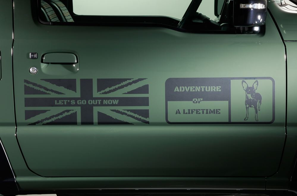 DAMD(ダムド) little D. リトルD little D. AOLデカール ジムニーシエラJB74W