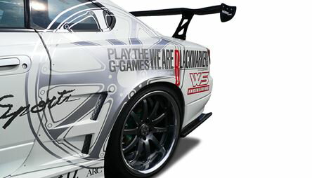 樂天商城 - ウェバースポーツ　WEBERSPORTS　リア40mmワイドフェンダー(FRP)　S15シルビア