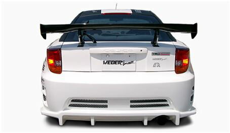 ウェバースポーツ　WEBERSPORTS　リアバンパー(FRP)　未塗装　ZZT23#セリカ