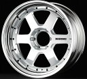 ファブレス ヴァローネRS-6 2P アズールホワイト 18インチ 【厳選輸入225/50R18ホイールタイヤセット】 200系ハイエースに最適〈タイヤ銘柄選べます！〉