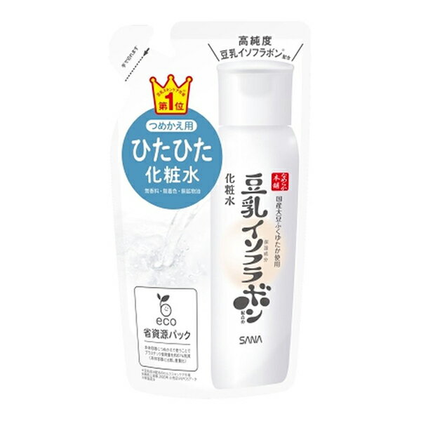 常盤薬品 SANA サナ なめらか本舗 豆乳イソフラボン ひたひた 化粧水 NC つめかえ用 180ml