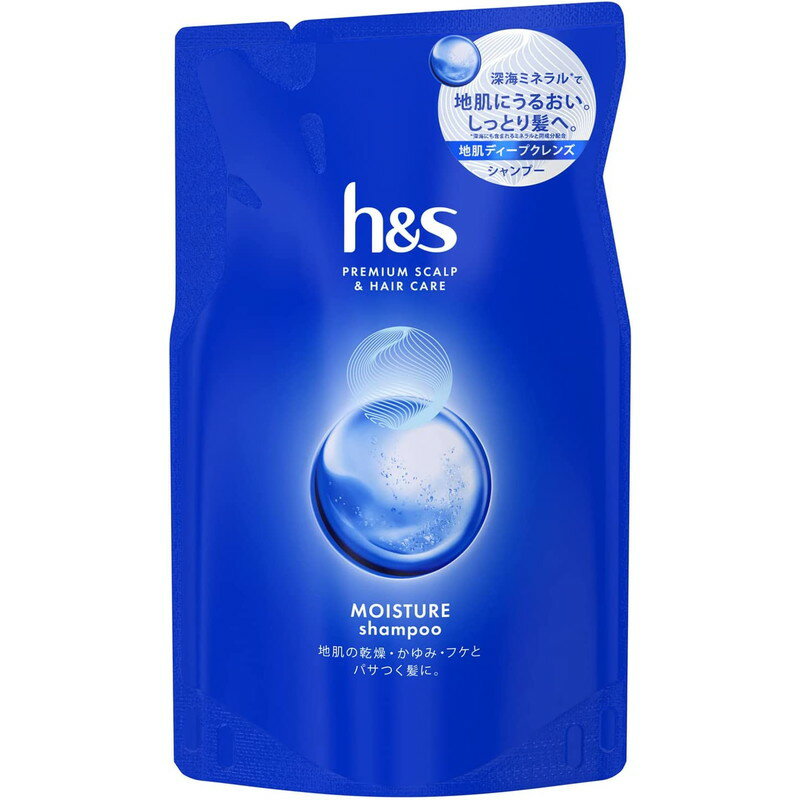 P&G h&s エイチアンドエス モイスチャー シャンプー つめかえ 315ml