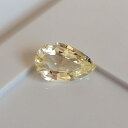 非加熱イエローサファイア スリランカ産 1.07ct 鑑別書付 ルース 新品 大粒 ペアシェイプ ノーヒート 希少 高級 セレブ 気品 大自然 パワー ネックレス リング 指輪 Y20【Special Price】