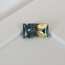 バイカラーサファイア アフリカ産 0.54ct 鑑別書付 イエローサファイア グリーンサファイア 大自然 パワー 希少 ルース 新品 大粒 高級 ネックレス リング 指輪 通常の加熱処理有 BIC07