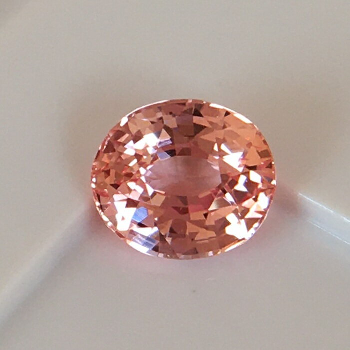 非加熱パパラチアサファイア 0.61ct GIA鑑別書付 スリランカ産 コレクター 希少 大粒 ルース 高級 セレブリティ 蓮の花 パパラチャサファイア ノーヒート 新品 PP59
