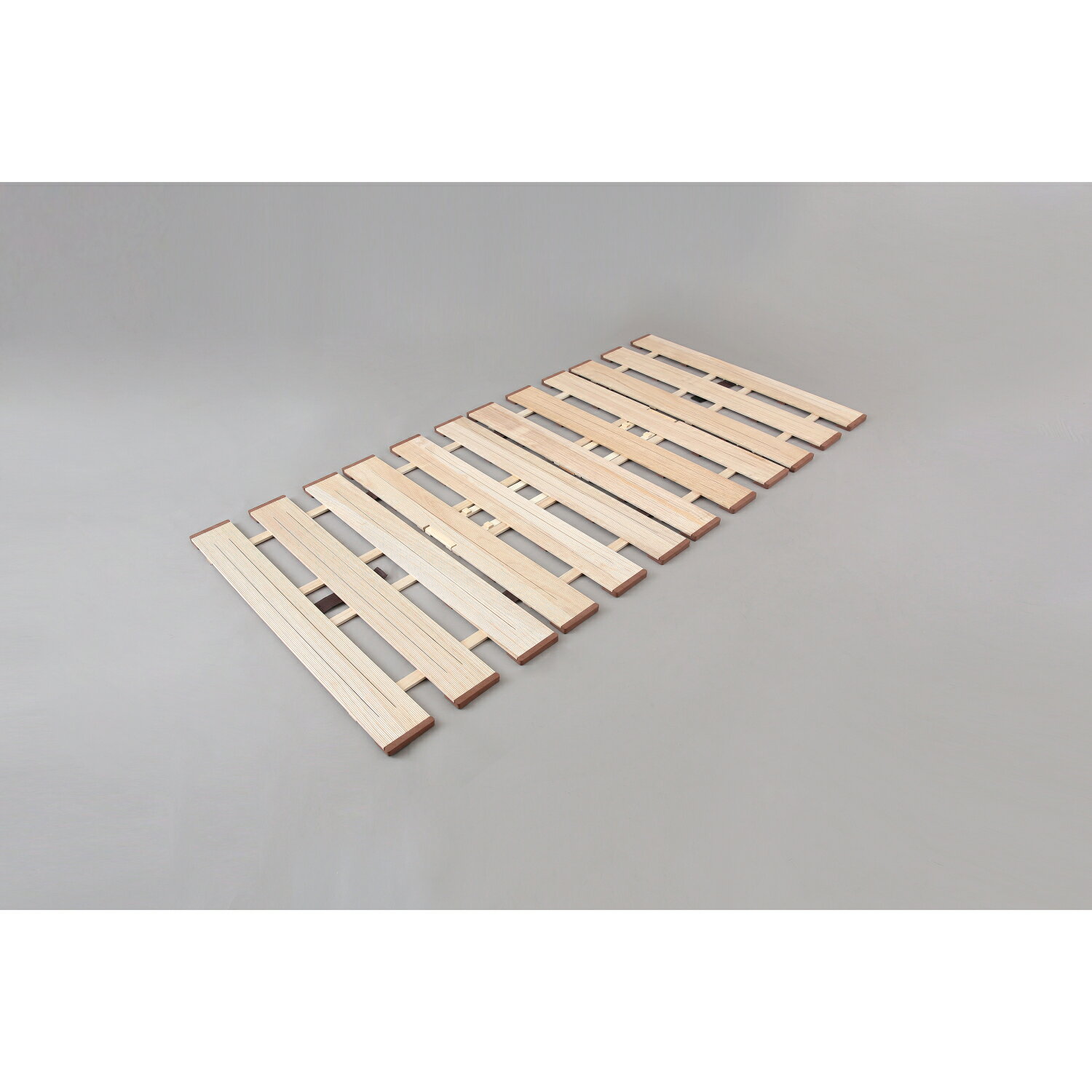 薄型 軽量 幅広 すのこ ベッド 4つ折れ式 セミシングル 800×2000×18(mm) インテリア 家具 オスマック