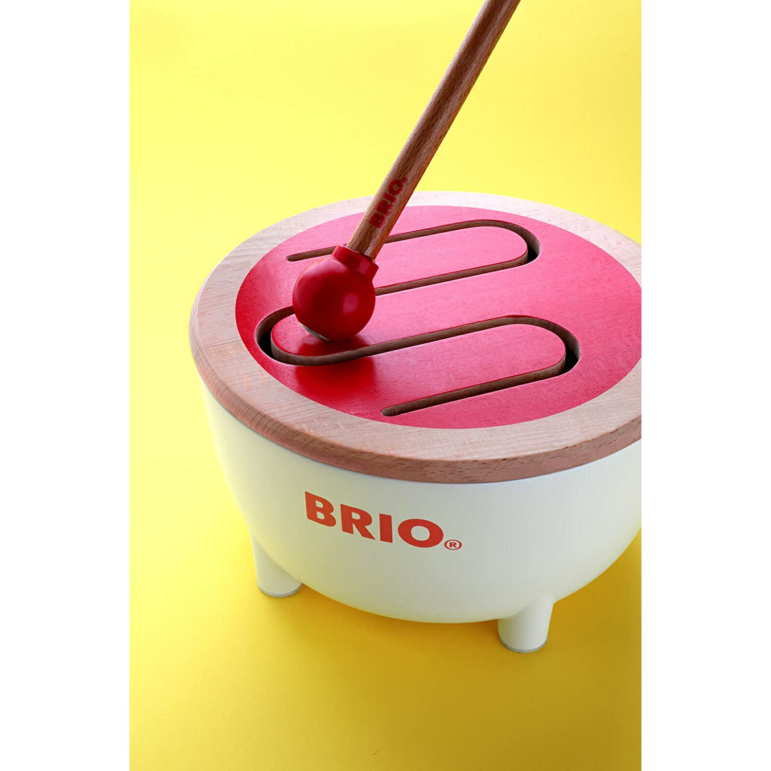 おもちゃのドラム BRIO ブリオ ドラム 木製 楽器 おもちゃ 正規輸入品