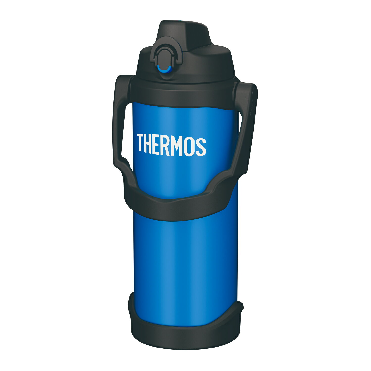 ポイント5倍THERMOS 真空断熱スポーツジャグ ブルー 2500mL保冷専用 FJQ-2500 BL 軽量 ワンタッチ 魔法びん ステンレス ブランド ロングセラーサーモスサーもす 無地 シンプル 男性 女性 男の子 女の子 小学生 大人 スポーツ