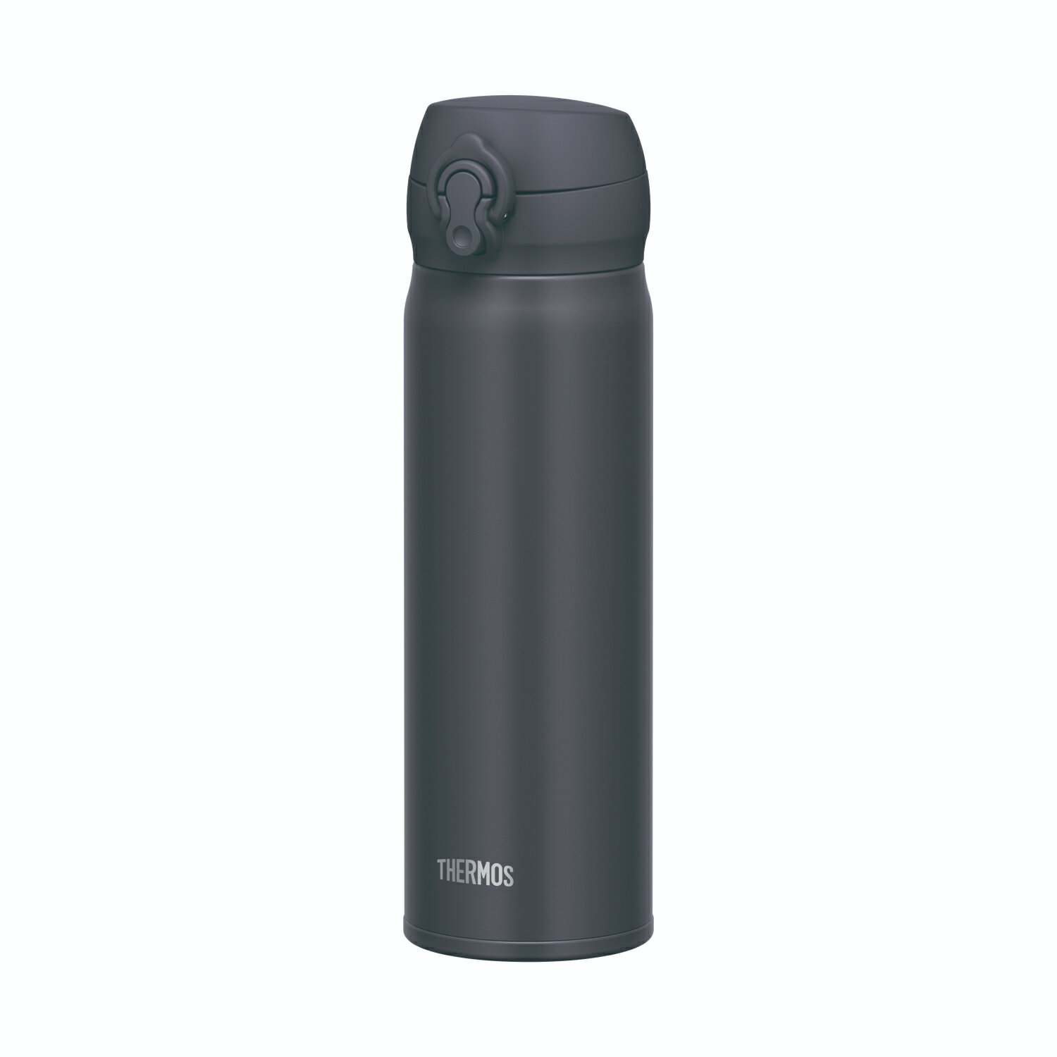 THERMOS 真空断熱ケータイマグ スモークブラック 500mL ボトル 水筒保温保冷 JNL-506 SMB 軽量 ワンタッチ 魔法びん ステンレス ブランド ロングセラーサーモスサーもす 無地 シンプル 男性 女性 男の子 女の子 小学生 大