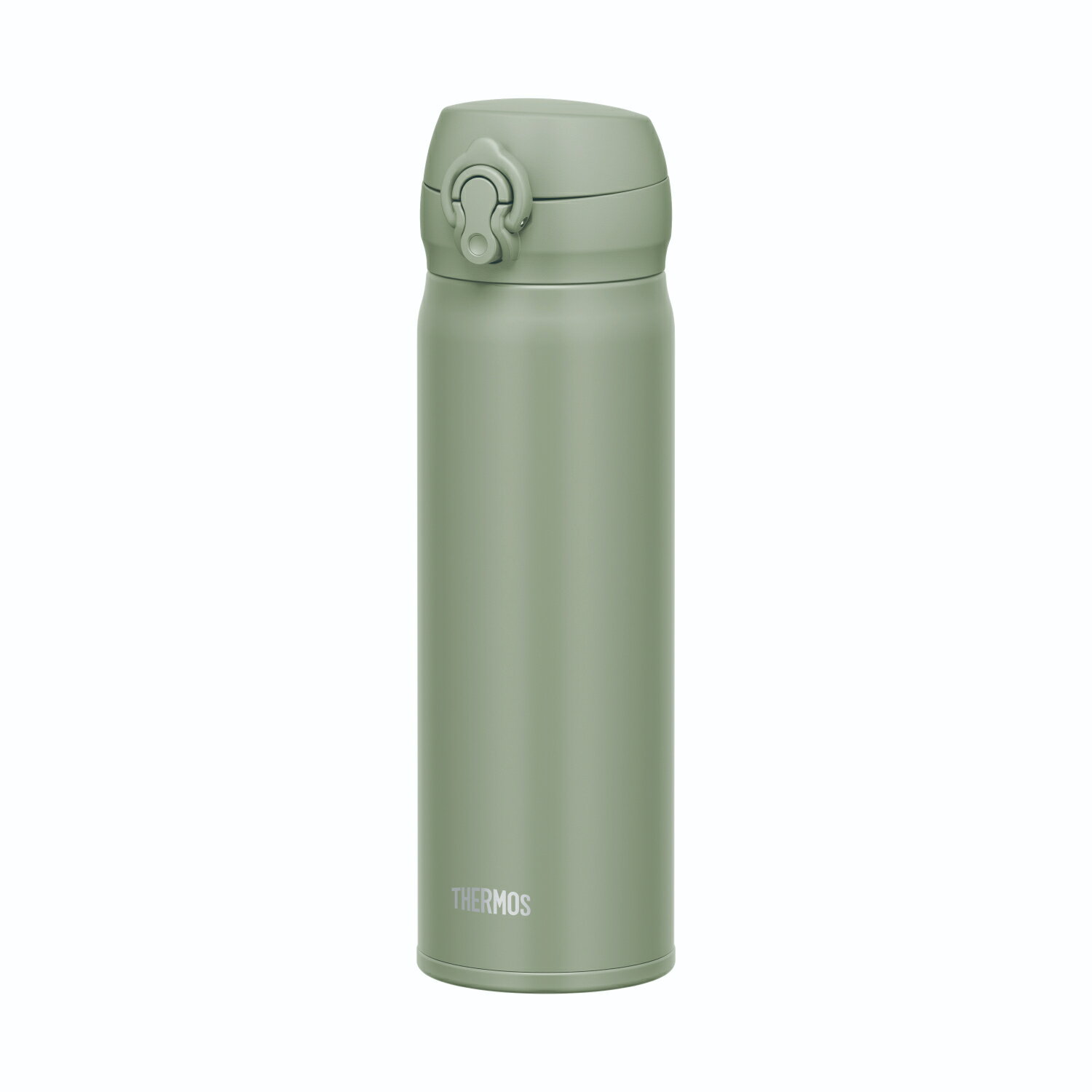 THERMOS 真空断熱ケータイマグ スモークカーキ 500mL ボトル 水筒保温保冷 JNL-506 SMKKI 軽量 ワンタッチ 魔法びん ステンレス ブランド ロングセラーサーモスサーもす 無地 シンプル 男性 女性 男の子 女の子 小学生 大