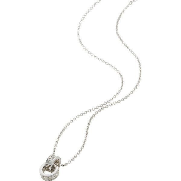 ジョルジュ・レッシュ ダブルリングネックレス シルバー 467-0509-02 プレゼント ギフト