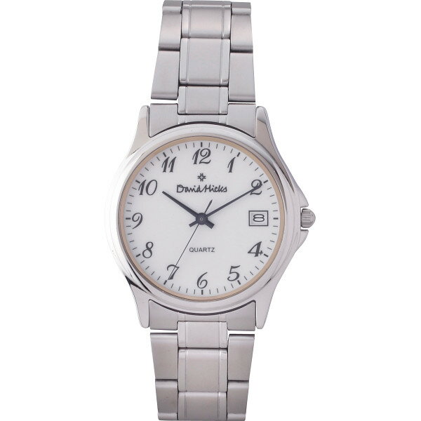 デビッドヒックス デビッドヒックスメンズ腕時計 ホワイト文字盤 LI-036MCDH