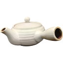 日本製 萬古焼 急須 1.5号白釉 送料無料 お茶 茶器 ティーポット 1〜2人用 陶器 磁器 和陶器 食器 和食器 和風 伝統 SD21-17