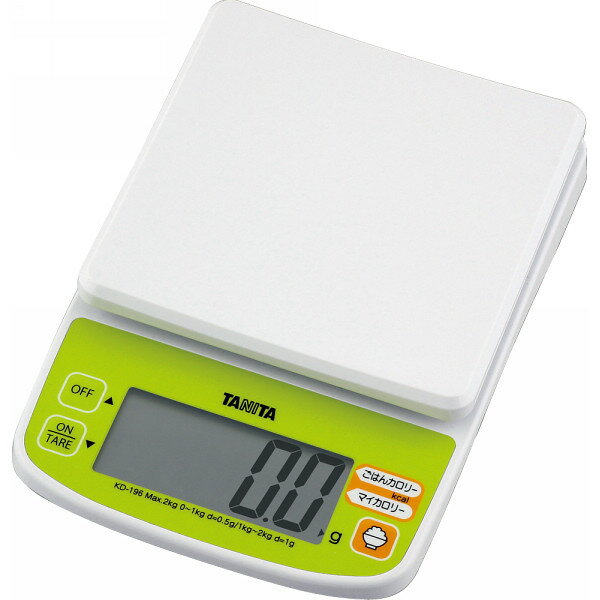 タニタ デジタルクッキングスケール グリーン KD196GR 内祝い お返し キッチン 雑貨 ギフト