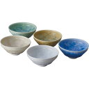 清水焼 花結晶 盃五色揃 トウア833 送料無料