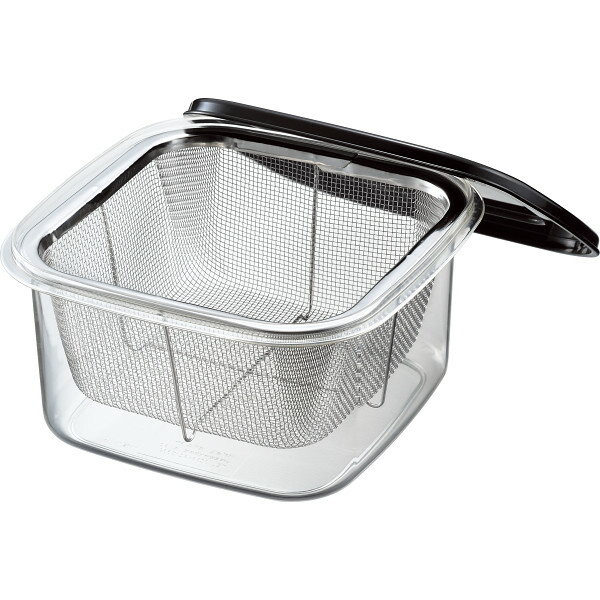 ザル付保存容器 617015 送料無料