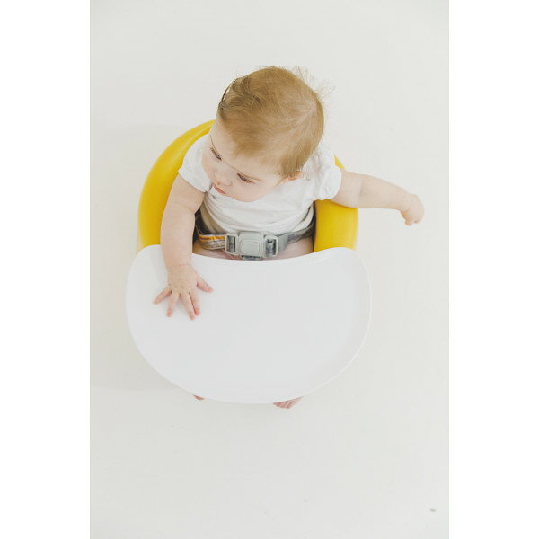 バンボベビーソファ プレートレイセット ミモザイエロー 17494986 赤ちゃん 椅子 チェア セット ベルト 専用バッグ テーブル トレイ プレート トレー 首がすわる頃~14ケ月頃 出産祝い