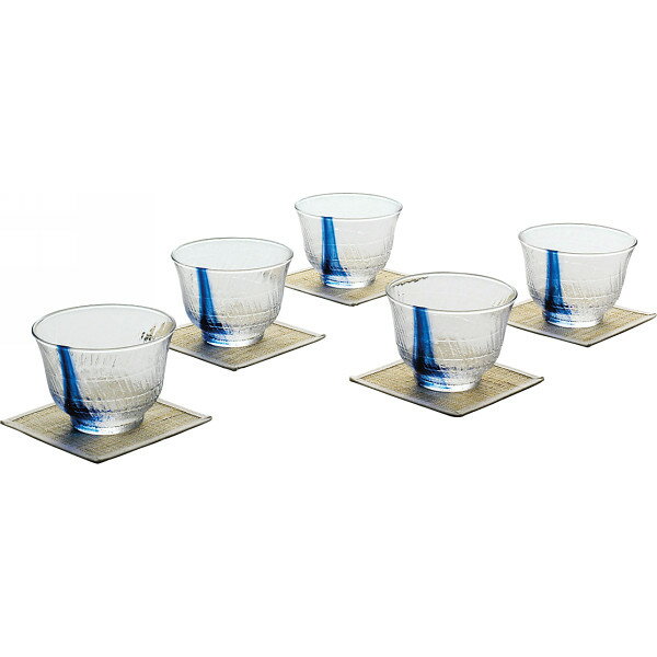 流舞 冷茶グラス5客揃 G074‐T311 食器 セット 結婚祝い 出産祝い 新生活 新築祝い 引越祝い お返し ギフト プレゼント 贈り物 贈答用 帰省 手土産のサムネイル