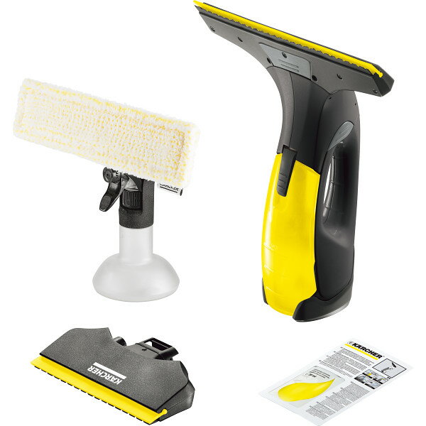 最大1000円クーポン配布中★ケルヒャー 窓用バキュームクリーナーWV2 BlackEdition 1.633-479.0 正規品 約12.0×28.0×32.0cm 2種類ワイパーヘッド 家庭用 充電式 ハンディ型 コードレス 軽い 軽量 窓掃除 お風呂の水滴 鏡 ガラス 車の窓 結露 掃除 家電 新生活 人気のサムネイル