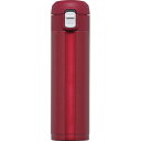 オミット ワンタッチ栓スリムマグボトル(300ml) レッド RH-1511 水筒 ボトル マイボトル 保温 保冷 コーヒー お茶 かわいい おしゃれ 雑貨 内...