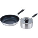 ダイヤモンドコート軽量フライパン(28cm)&片手鍋(18cm)セット DCL-2B フライパン 調理器具 キッチン 用品 雑貨 内祝い お返し お礼 祝い ギ...