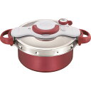 ティファール クリプソミニットデュオルージュ(24cm・5.2l) P4705132 T-fal 調理器具 キッチン用品 圧力鍋 こびりつきにくい 蓄熱性 熱伝...