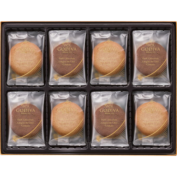 抽選で最大200％Pバック★ゴディバ ラングドシャ クッキー アソートメント 30枚 送料無料 GODIVA チョコ クッキー お菓子 スイーツ 菓子折り 詰め合わせ セット ギフト プレゼント 個包装 お年賀 内祝い お返し 出産 結婚 香典返し お供え お礼 ｜ シャディ公式のサムネイル