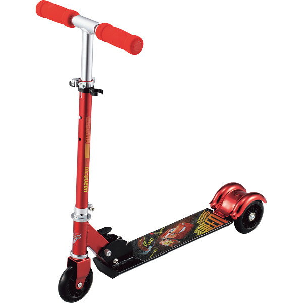 キックスクーター カーズ 01766 4歳~ キックスクーター 3輪タイプ キャラクター かわいい キックボード 玩具 おもちゃ 子供 子供用 こども キッズ ...