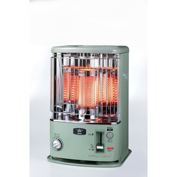 アラジン 石油ストーブ グリーン CAP-U2801G ヒーター ストーブ 暖房 暖房器具 オシャレ レトロ かわいい 秋 冬 正規販売店のサムネイル