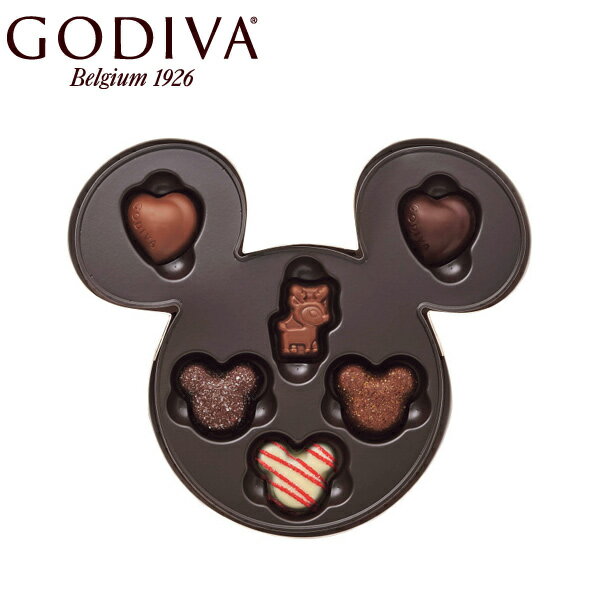 クリスマス ゴディバ GODIVA ミッキー スターマジックコレクション(6粒) 206121 送料無料 ディズニー キャラクター チョコレート チョコ お菓子 スイーツ 洋菓子 詰め合わせ セット 北欧 かわいい プレゼント Xmas 冬ギフト