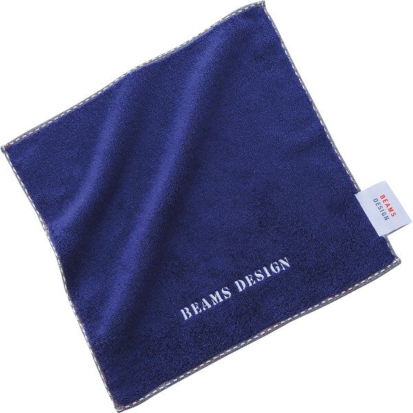 BEAMS DESIGN リバースストライプ タオルハンカチ ネイビー 51-1360070NB ハンカチ タオル ギフト プレゼント 内祝い お返し 出産 結婚 香典返し お供え 快気 新築 お見舞い 仏事 法事 お礼 祝い 新生活