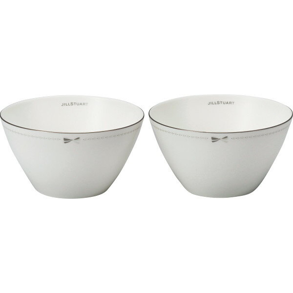 Rakuten - ジルスチュアート ペアボウル 41635‐33351 JILLSTUART ボウル かわいい シンプル おしゃれ 食器 セット ダイニング インテリア 雑貨 結婚祝い 新築祝い 内祝い お返し ギフト プレゼント