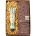 SABON ハンドクリームミニ30ml&オーガニックタオル ホワイトティー SAB-46 サボン ギフトセット コスメ タオル 詰め合わせ セット かわいい お...
