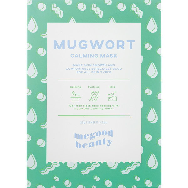 MUGWORT CALMING MASK / 25g(1sheet) x 5枚