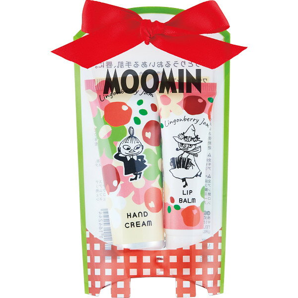 ムーミン リップ&ハンドケアセット こけもものジャム 9752004 リップバーム ハンドクリーム コスメ かわいい 詰め合わせ セット プチギフト ギフト プレゼント 内祝い お返し 1000円のサムネイル