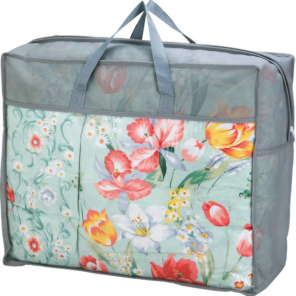 羽根ふとんバッグ入り グリーン HRU-515