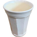 信楽焼 泡うまビアカップ ホワイト Awauma‐n1 泡うま タンブラー 日本製 ビアグラス 酒器 コップ 陶器 ビールグラス 焼き物 湯呑み 焼酎 泡 ビア...