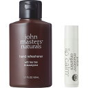 ジョンマスターオーガニック パーツケアギフト NA_JM21_34N John Masters Organics リップ ハンドケア ハンド 手指 アルコール エタノール リフレッシュ 携帯用 持ち運び 便利グッズ 精油 ブランド 美容 乾燥 保湿