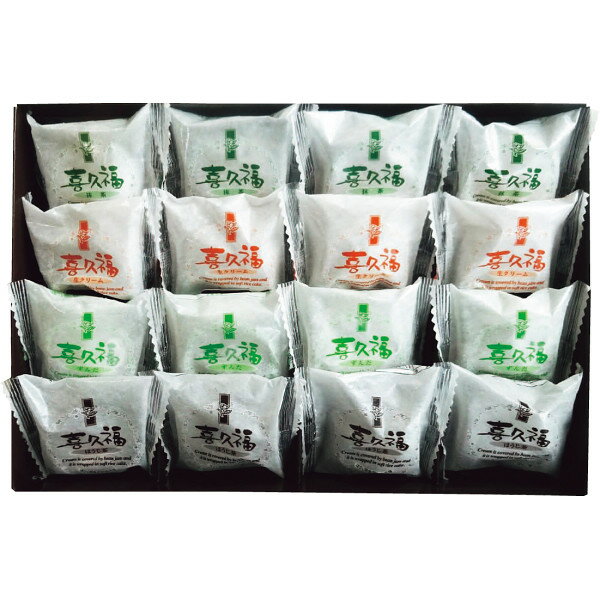 お中元 喜久水庵 喜久福 4種詰合せ 16個 抹茶 ずんだ クリーム ほうじ茶 夏ギフトのサムネイル