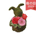 母の日 遅れてごめんね 2025 モスラビット・アレンジ 花 観葉植物 フラワーアレンジメント ありがとう 感謝 お母さん お義母さん ママ 奥さん 妻 ギフト...