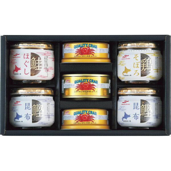お歳暮 2025 マルハニチロ かに缶詰・瓶詰詰合せ MB-4 缶詰 セット 詰め合わせ 冬 冬ギフト 歳暮 ギフト 贈り物 寒中見舞い