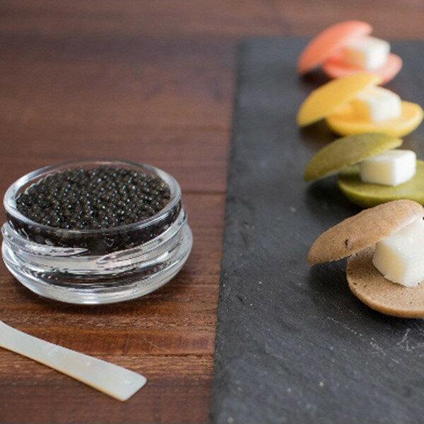 お歳暮 2025 宮崎キャビア1983 12g ＆カラフルブリニセット 5360017 魚介類 水産加工品 セット 詰め合わせ 冬 冬ギフト 歳暮 ギフト 贈り物 寒中見舞い