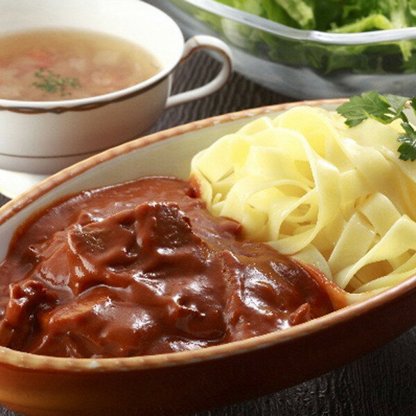 お歳暮 2025 東京 ホテルオークラ 黒毛和牛ビーフストロガノフ3個 惣菜 洋風惣菜 冬 冬ギフト 歳暮 ギフト 贈り物 寒中見舞い