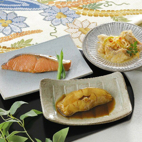 しっかりと味が染み込み、ふっくらとした仕上がりの「鰈の煮付け」、白味噌のほのかな甘みと香りが楽しめる「西京焼」、ごはんにもおつまみにもよく合う「鯖の味噌煮」、柔らかい酸味と和の旨みが素材の味を引き立てる「赤魚南蛮漬」、梅肉を加え、さっぱりと...